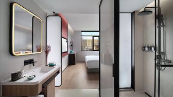 Superior Double Room, City View | Laptop workspace, blackout drapes, iron/ironing board, free WiFi