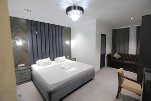 Superior Double Room | Iron/ironing board - Sharq Hotel (Urgench)