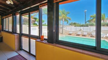 Seasonal outdoor pool