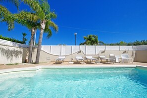 Seasonal outdoor pool