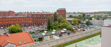 Departamento, balcón, vista a la ciudad | Vista del balcón