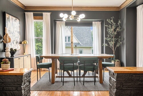 Cozy 5br Boho Retreat, 5 minutes from UNMC!