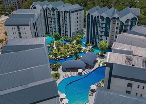 Aerial view - The Title Halo NaiYang by My Home Phuket (Thep Krasattri)
