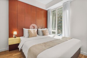 Appartement, 2 chambres, vue ville | Vue de la chambre