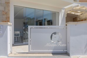 Entrée de l’hébergement