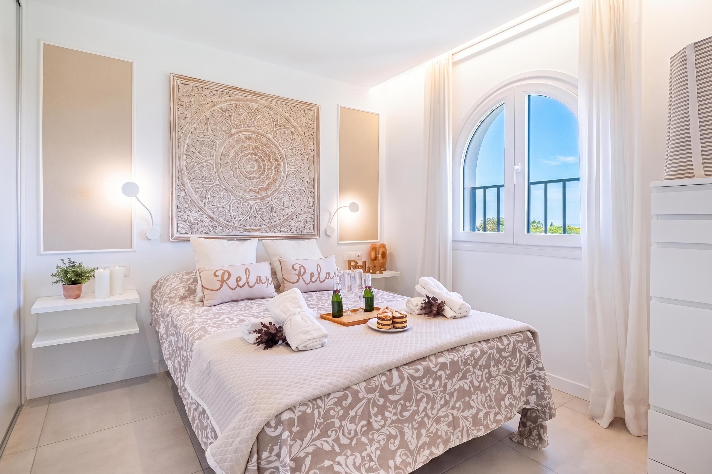 Honeymoon-Apartment, 2 Schlafzimmer, 2 Bäder (Luxury Family Riviera Del Mar) | 2 Schlafzimmer, WLAN