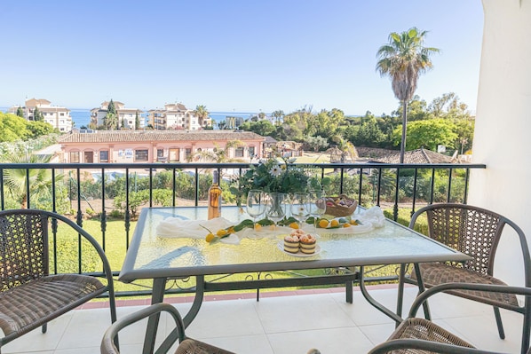 Appartement Lune de Miel, 2 chambres, 2 salles de bains (Luxury Family Riviera Del Mar) | Terrasse/Patio