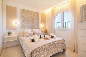 Honeymoon Apartment, Multiple Bedrooms, 2 Bathrooms (Luxury Family Riviera Del Mar) | 2 bedrooms, laptop workspace, iron/ironing board, free WiFi - Luxury Family Riviera Del Mar (Mijas)