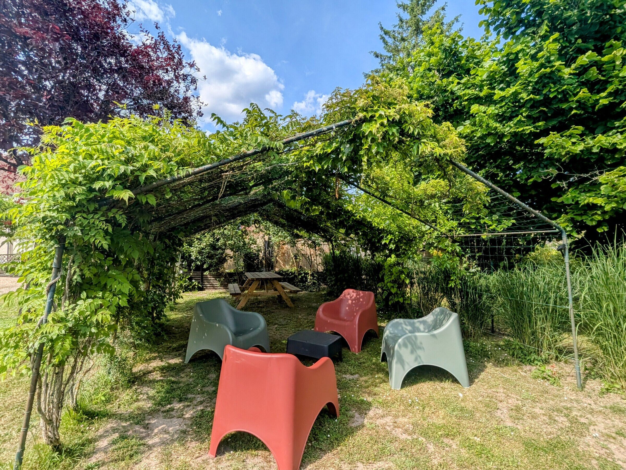 Enceinte de l’hébergement