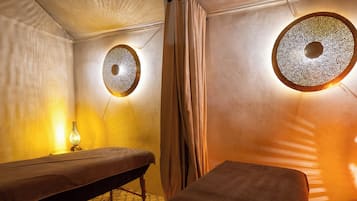 Couples treatment room(s), body treatments, body wraps, body scrubs