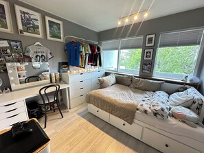 5 sovrum, resesäng, wi-fi och sängkläder