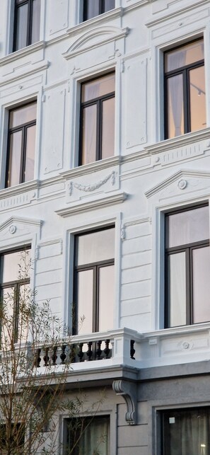 Overnatningsstedets facade