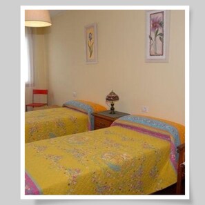 2 chambres, draps fournis