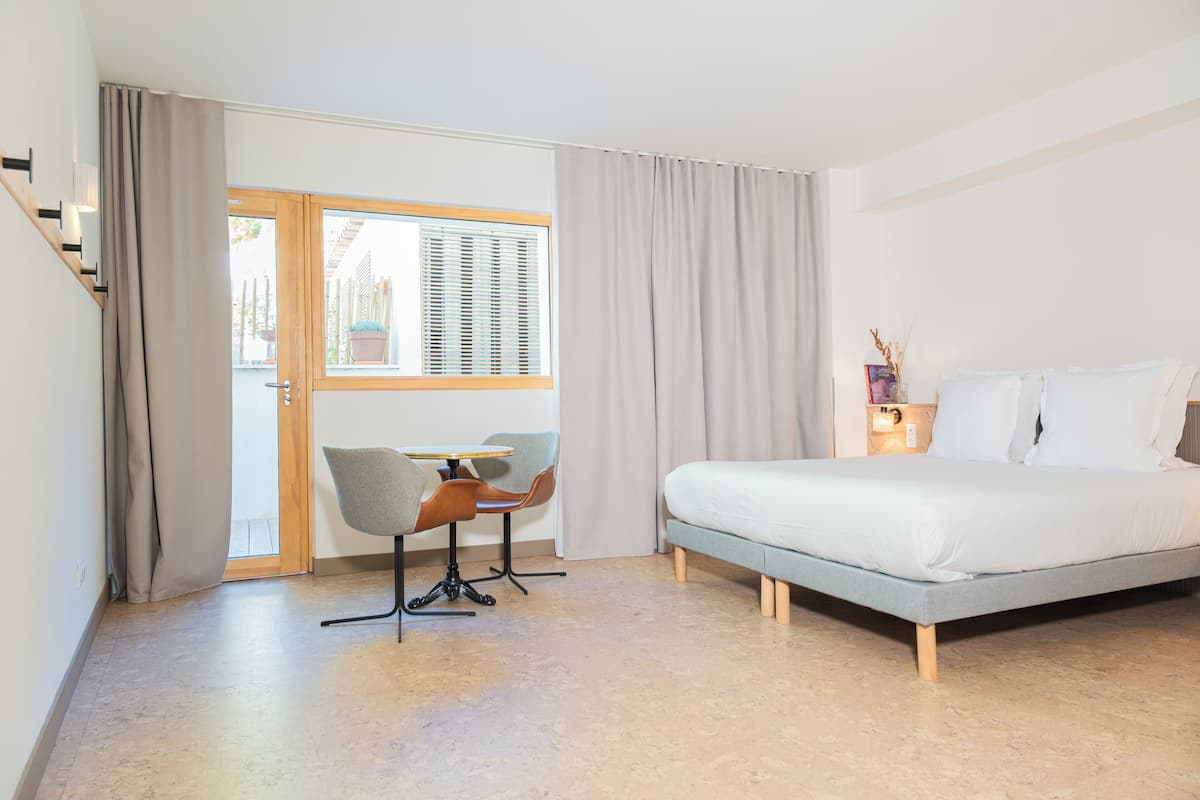 Deluxe-Zimmer, rollstuhlgeeignete Dusche, Terrasse