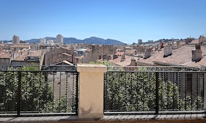 Panoramic Double Room, Terrace, City View | Blackout curtains, soundproofing, free WiFi
