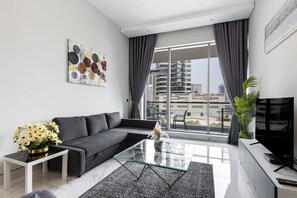 Apartment, Accessible | 1 bedroom, Internet - Bright 1BD Near Burj Khalifa (Dubai)