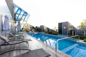 Exterior - LUX Waterfront 1BR Near B.khalifa (Dubai)