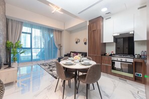 Exterior - LUX Waterfront 1BR Near B.khalifa (Dubai)