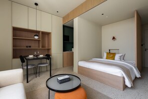 Room - Modern Studio at Upside Living With Burj Khalifa View by Simply Comfort (Dubai)