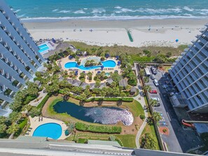 Indoor pool, a heated pool