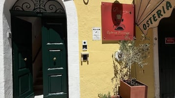 Facciata della struttura