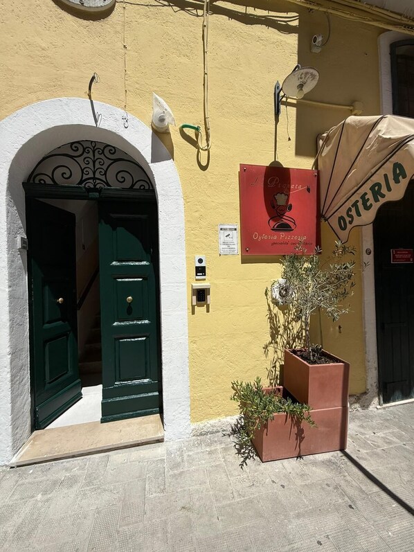 Façade de l’hébergement