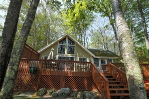 Exterior - New for 2025! Frye Island Gem with Dock, Firepit, & Sandy Beach! (Frye Island)