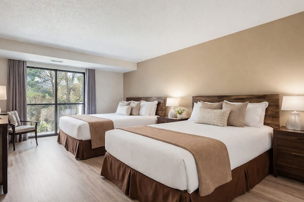 Condo, 2 Bedrooms | 2 bedrooms, desk, laptop workspace, iron/ironing board