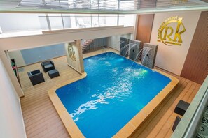 Indoor pool, outdoor pool - Elegant apartment Gueliz hyper center Marrakech (Marrakech)