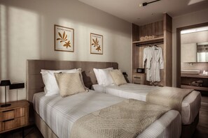 2 bedrooms, in-room safe, iron/ironing board, free WiFi