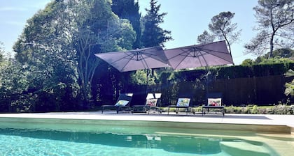 Contemporary haven of peace in Mougins - 4-suite house - Lagoon effect pool