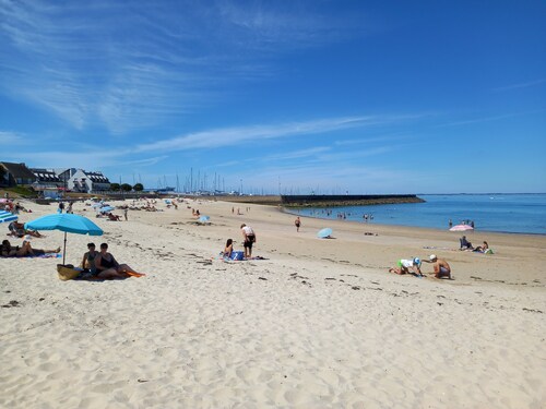 Apparently 50m from the beach and tennis court