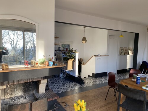 House with garden 10 minutes walk from the beach