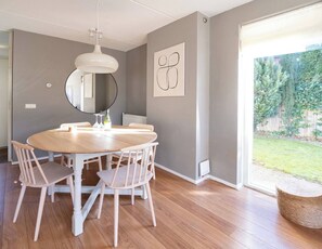 House, 3 Bedrooms, Accessible, Balcony | Dining room - Holiday Home for Rent Near Swimming Pool and Golf Course (Delden)