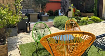 AgrĂ©able maison de ville avec garage cĆur de ville