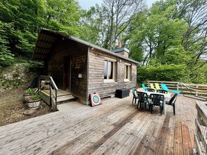 Outdoor dining - Panoramic Chalet (Cenves)