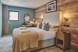 Superior Double Room | Premium bedding, desk, laptop workspace, soundproofing - The Barn Hotel (Solihull)