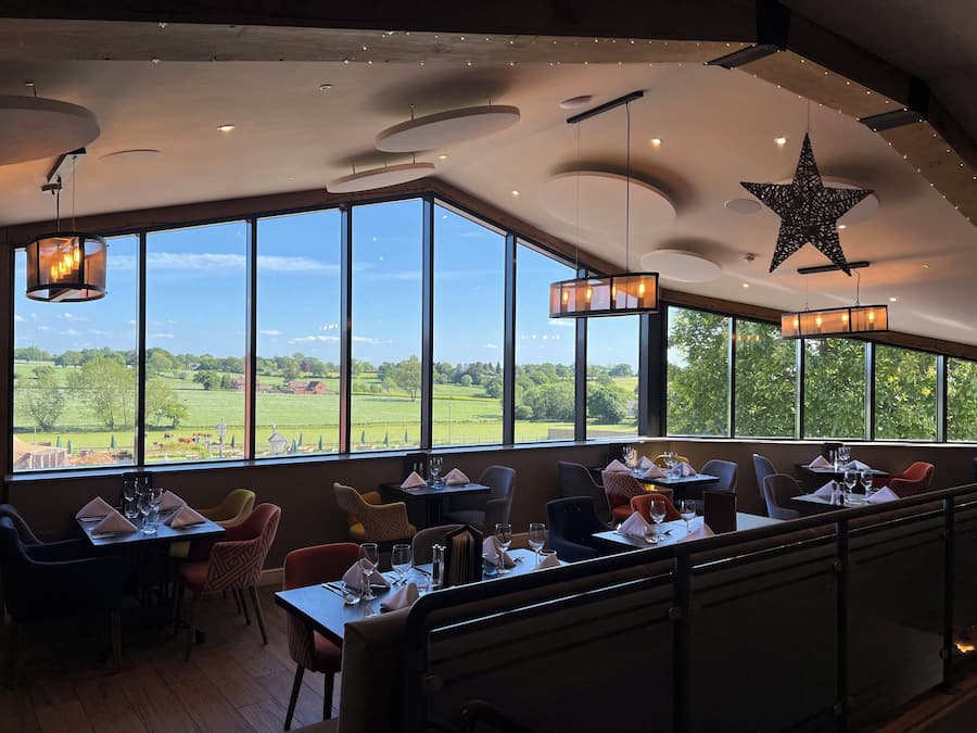 3 restaurants, breakfast, lunch, dinner served; farm to table cuisine