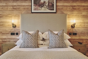 Superior Double Room | Premium bedding, desk, laptop workspace, soundproofing - The Barn Hotel (Solihull)