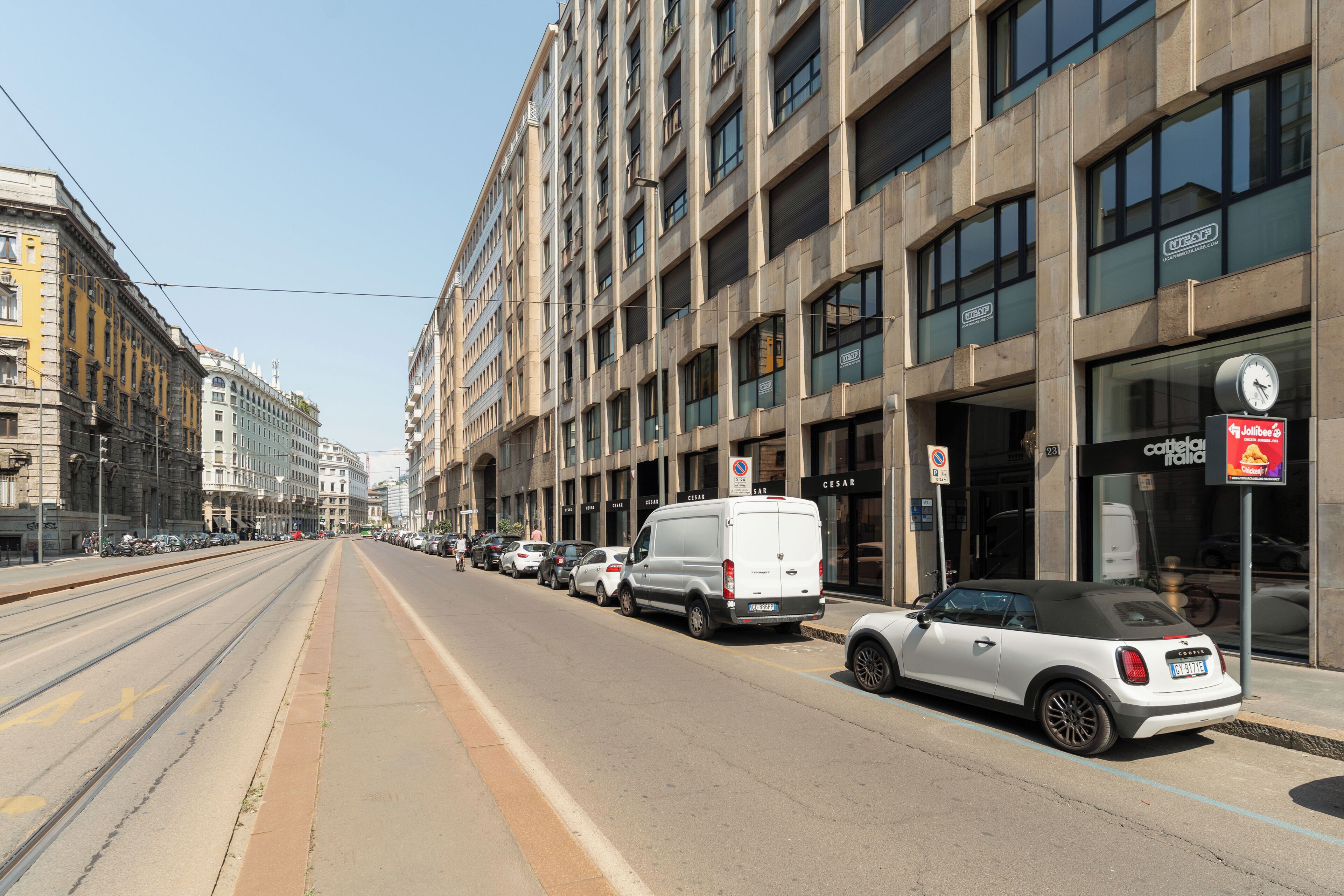 1-bedroom Apartment, seventh floor, Via Larga 23 | Ausblick vom Zimmer