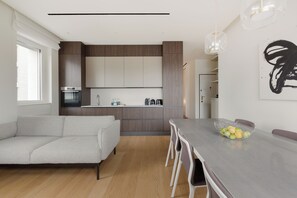 Living area - Brera Apartments in Missori (Milan)