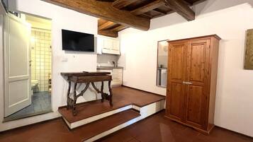 Classic-Apartment, Stadtblick | Wohnbereich