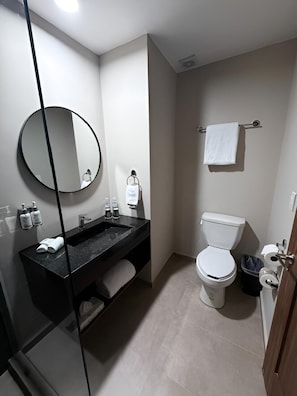 Habitación, 1 cama King size, para no fumadores | Baño