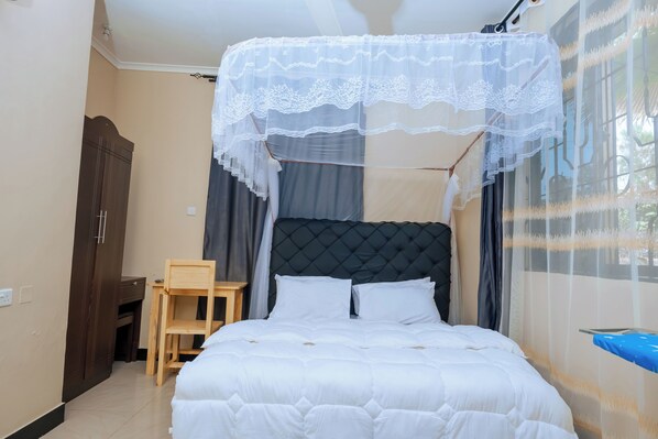 2 bedrooms, WiFi, bed sheets, wheelchair access