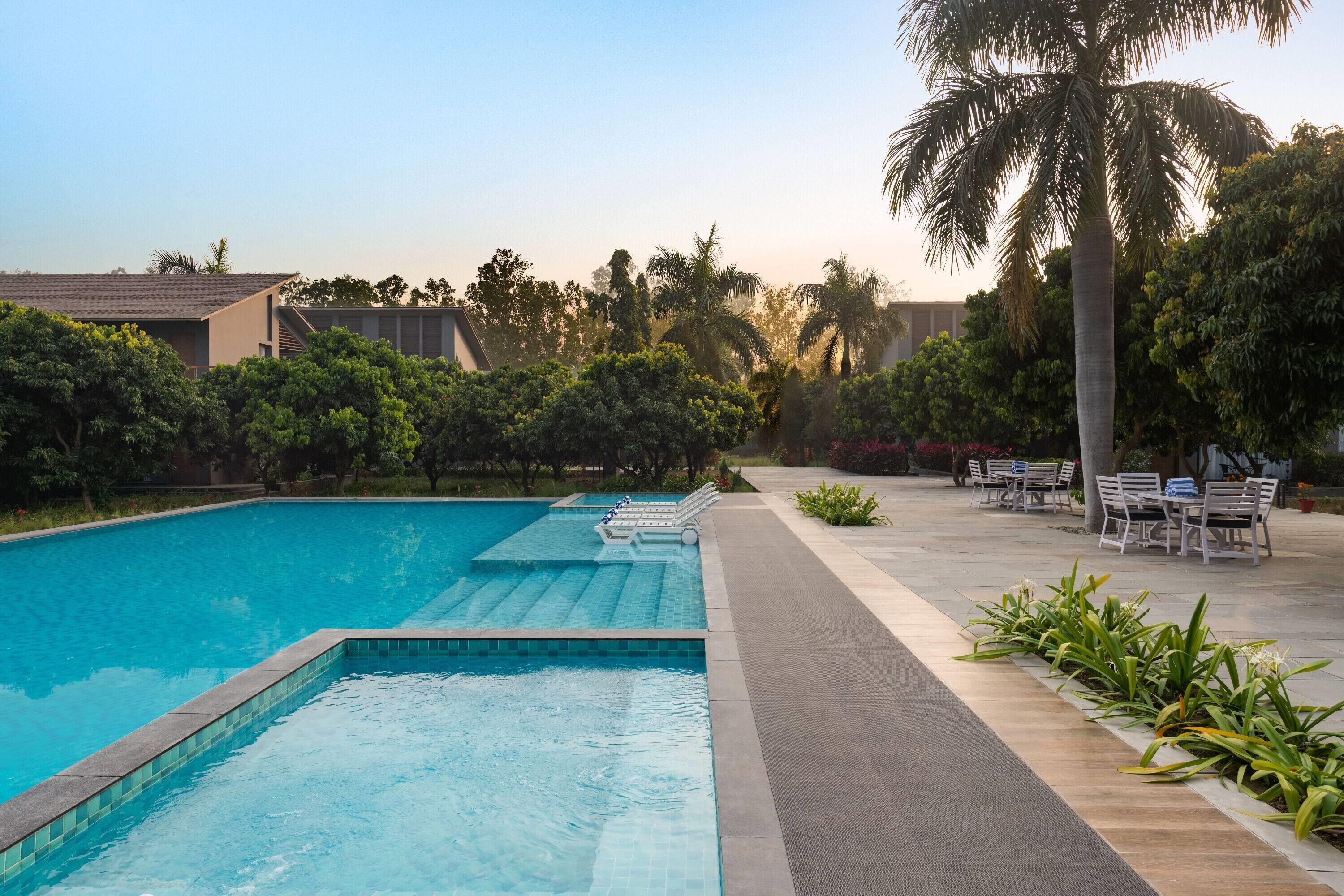 Alberca al aire libre 