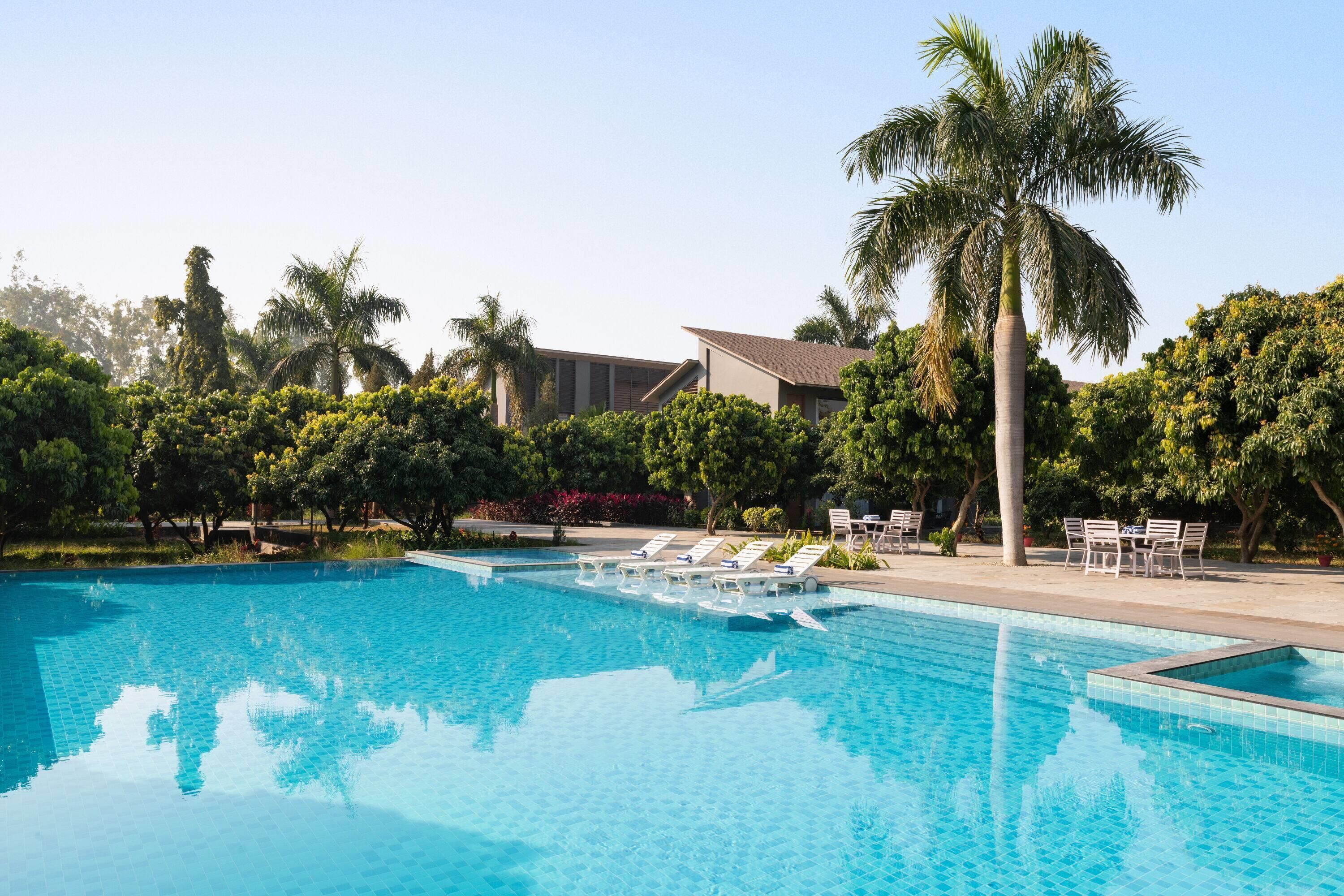 Alberca al aire libre 