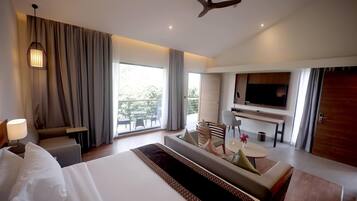 Premium-huone, 1 suuri parisänky | Ilmainen Wi-Fi