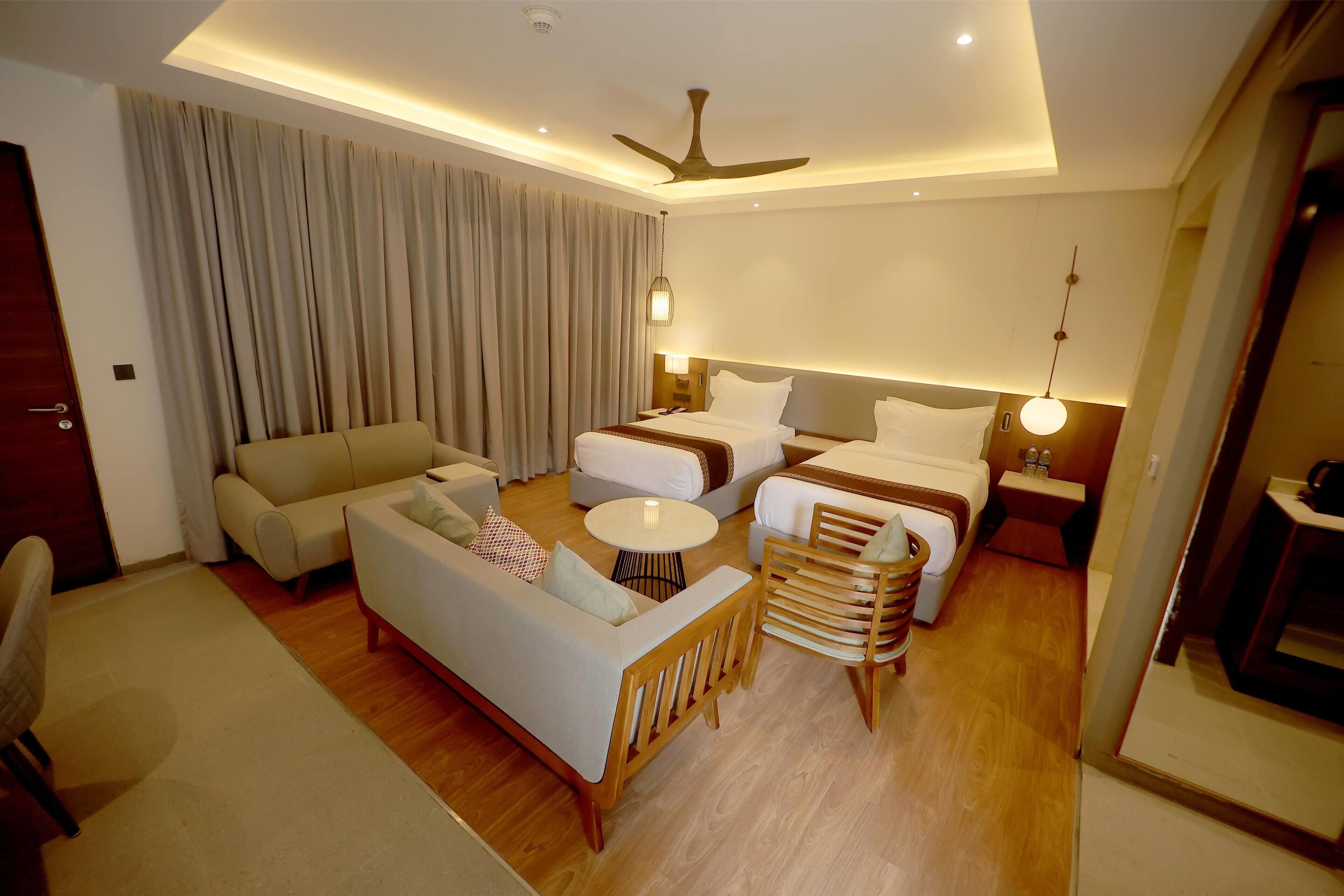 尊榮客房, 2 張單人床 | 免費無線上網