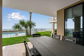 Condo, Multiple Beds (Romar Place 102) | Outdoor dining - Romar Place 102 (Orange Beach)