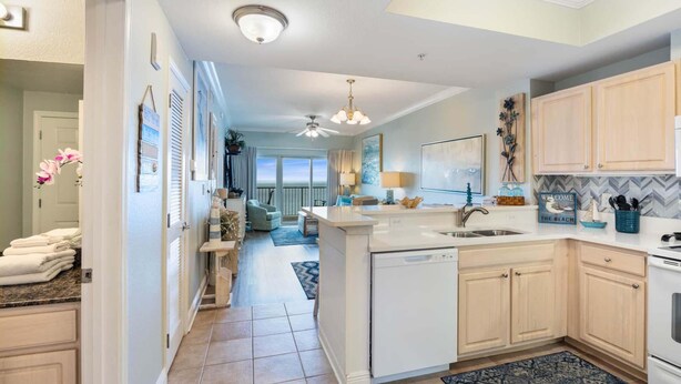 Condo, Multiple Beds (Crystal Tower 1703) | Private kitchen - Crystal Tower 1703 (Gulf Shores)